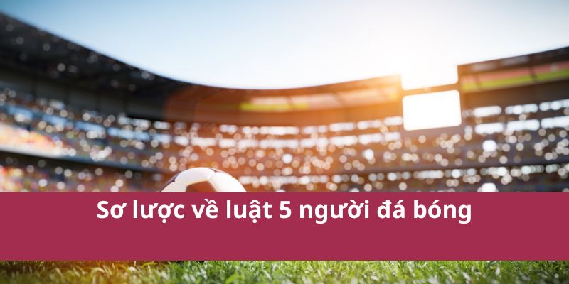 Khám Phá Luật Bóng Đá 5 Người Chuẩn FIFA Chi Tiết Nhất 4 Sơ lược về luật 5 người đá bóng